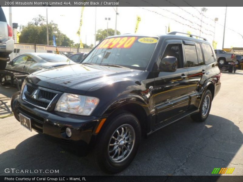 Midnight Black / Charcoal 2006 Mitsubishi Montero Limited 4x4