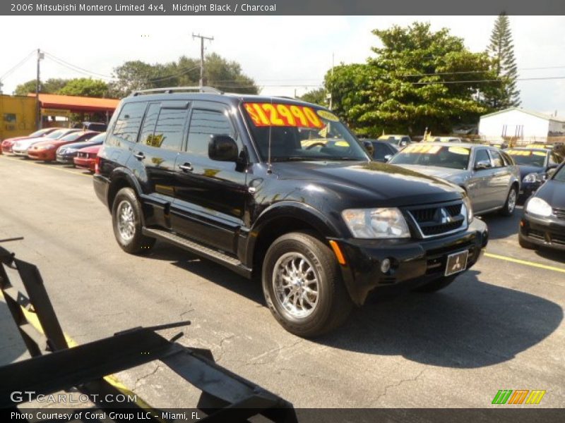 Midnight Black / Charcoal 2006 Mitsubishi Montero Limited 4x4