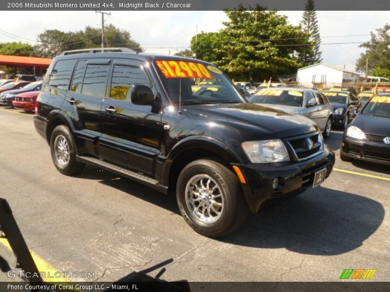 Midnight Black / Charcoal 2006 Mitsubishi Montero Limited 4x4