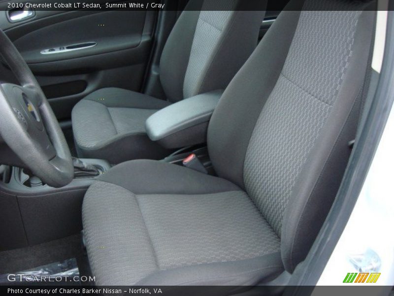Summit White / Gray 2010 Chevrolet Cobalt LT Sedan