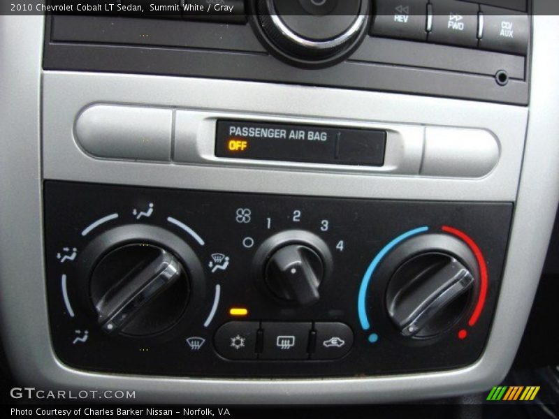 Summit White / Gray 2010 Chevrolet Cobalt LT Sedan