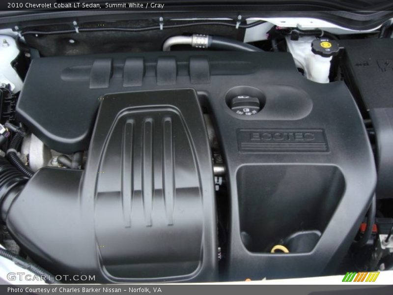 Summit White / Gray 2010 Chevrolet Cobalt LT Sedan