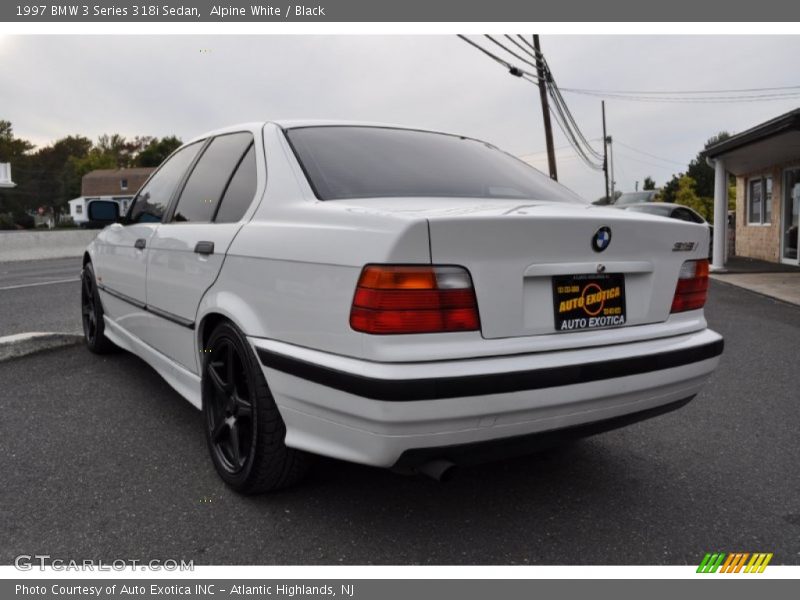 Alpine White / Black 1997 BMW 3 Series 318i Sedan