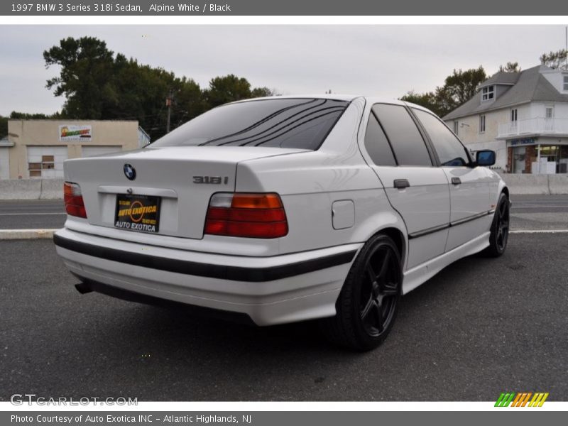 Alpine White / Black 1997 BMW 3 Series 318i Sedan