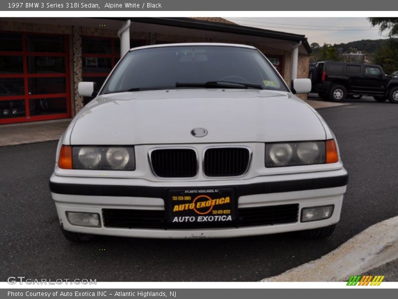 Alpine White / Black 1997 BMW 3 Series 318i Sedan