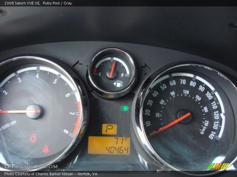 Ruby Red / Gray 2008 Saturn VUE XE