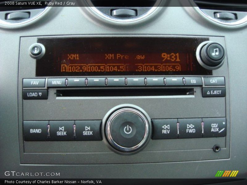 Ruby Red / Gray 2008 Saturn VUE XE