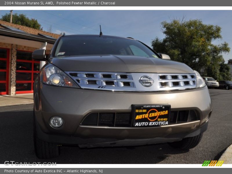 Polished Pewter Metallic / Charcoal 2004 Nissan Murano SL AWD