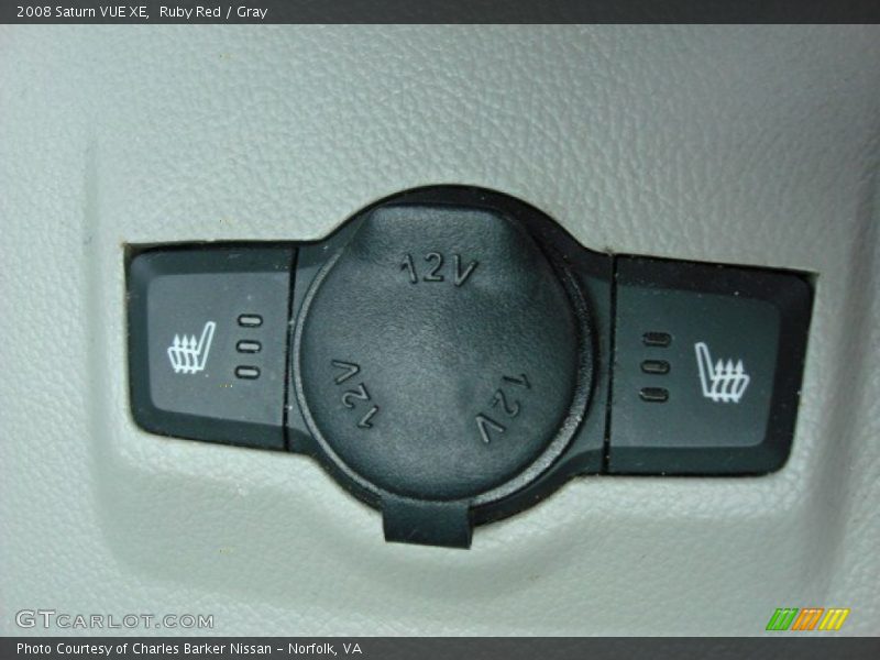 Ruby Red / Gray 2008 Saturn VUE XE