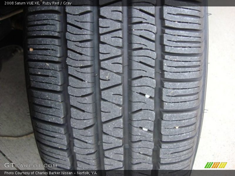 Ruby Red / Gray 2008 Saturn VUE XE