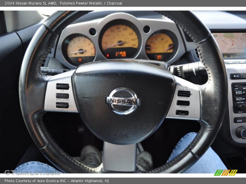 Polished Pewter Metallic / Charcoal 2004 Nissan Murano SL AWD