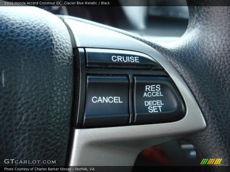 Controls of 2010 Accord Crosstour EX