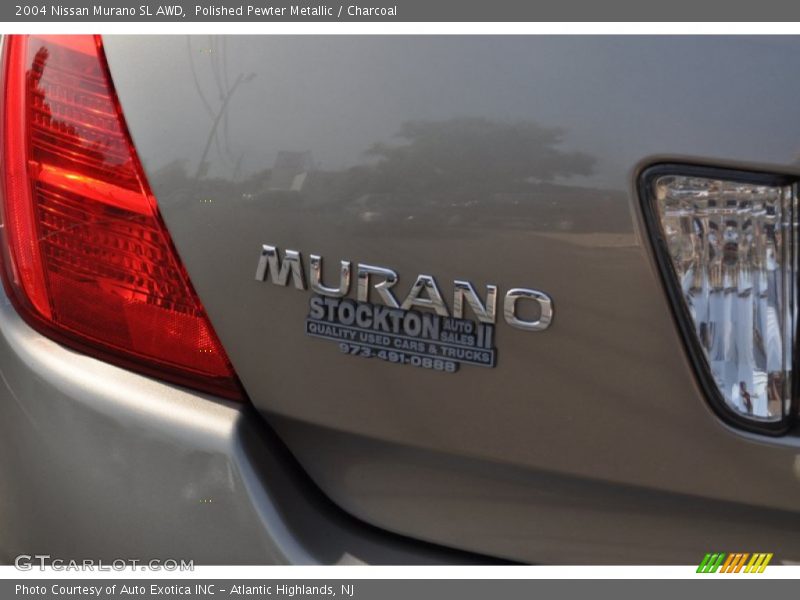 Polished Pewter Metallic / Charcoal 2004 Nissan Murano SL AWD