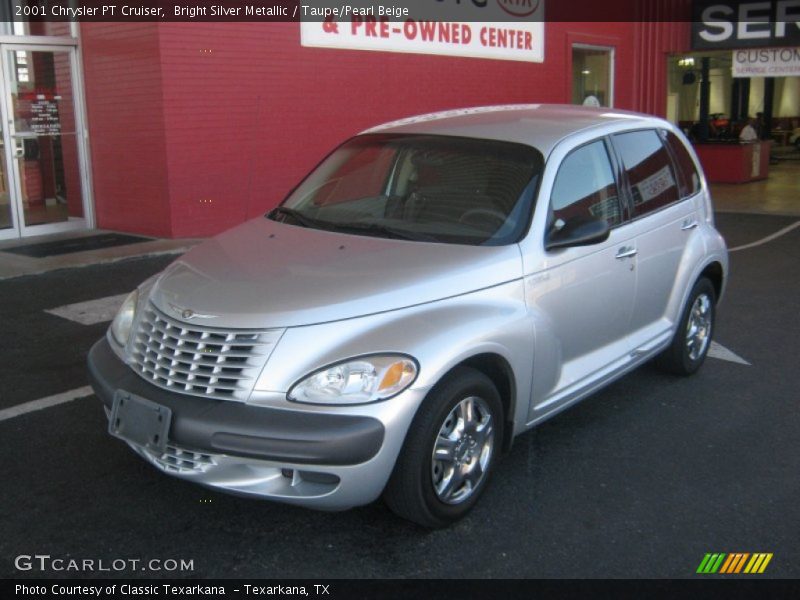 Bright Silver Metallic / Taupe/Pearl Beige 2001 Chrysler PT Cruiser