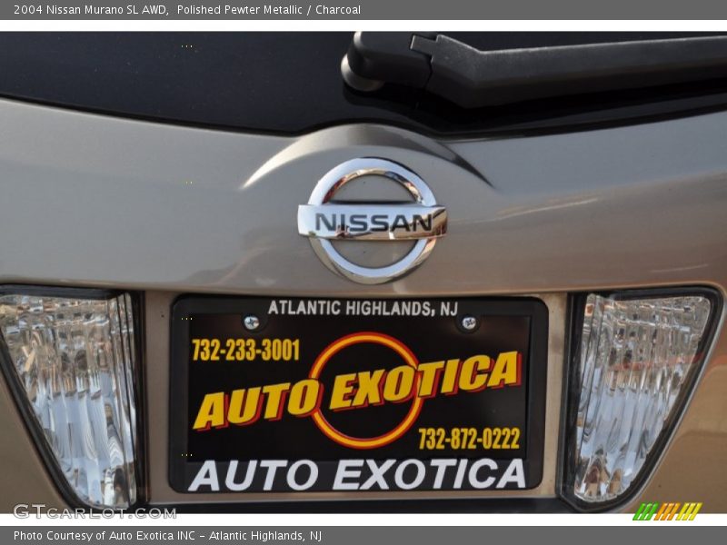 Polished Pewter Metallic / Charcoal 2004 Nissan Murano SL AWD