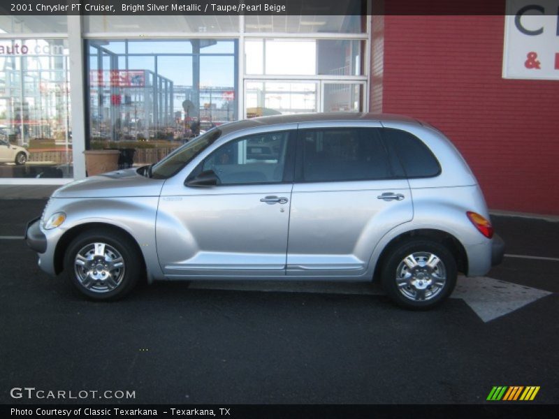 Bright Silver Metallic / Taupe/Pearl Beige 2001 Chrysler PT Cruiser