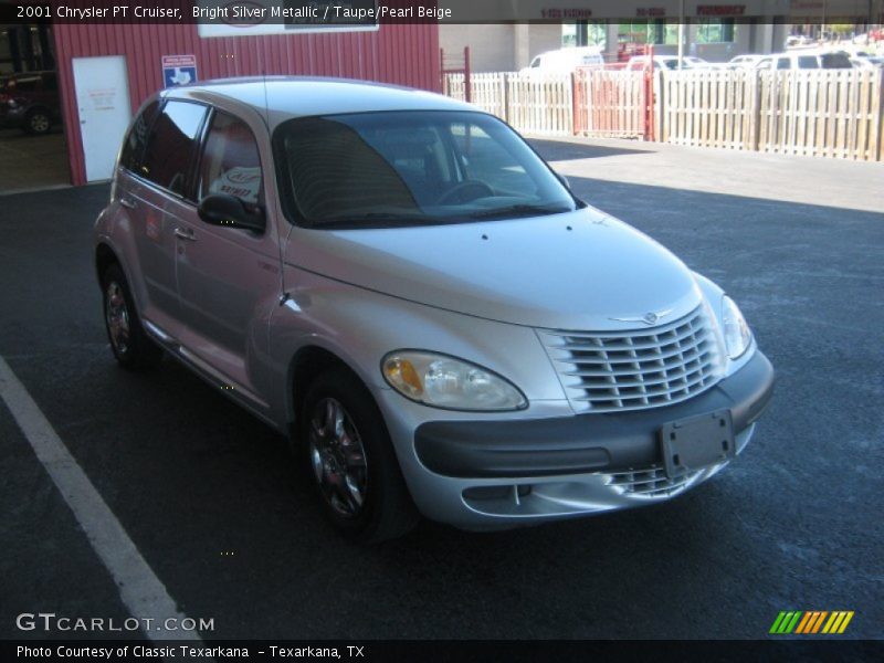 Bright Silver Metallic / Taupe/Pearl Beige 2001 Chrysler PT Cruiser