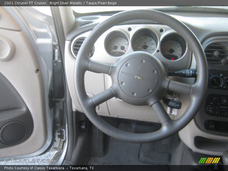 Bright Silver Metallic / Taupe/Pearl Beige 2001 Chrysler PT Cruiser