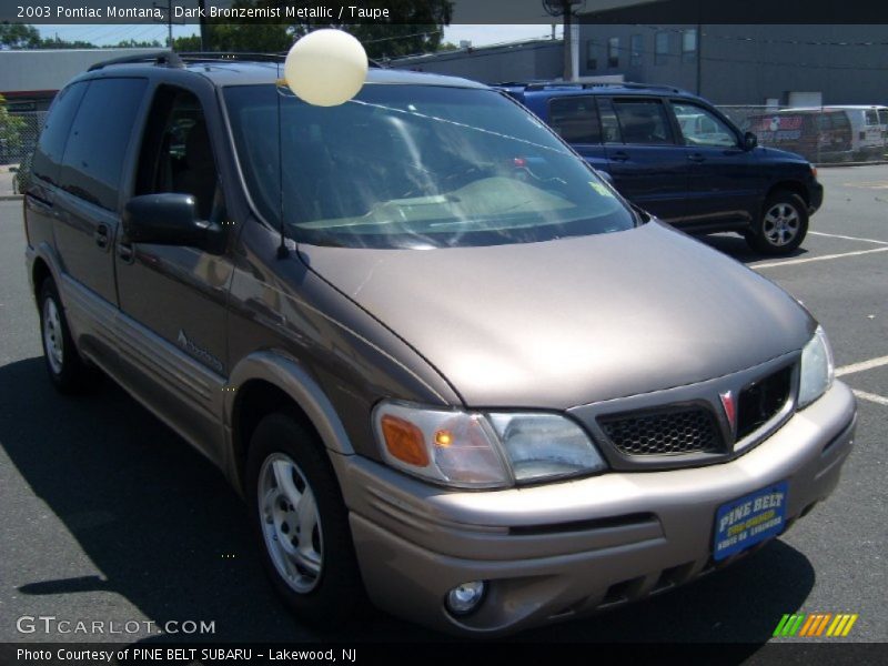 Dark Bronzemist Metallic / Taupe 2003 Pontiac Montana
