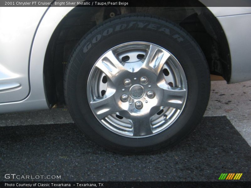 Bright Silver Metallic / Taupe/Pearl Beige 2001 Chrysler PT Cruiser