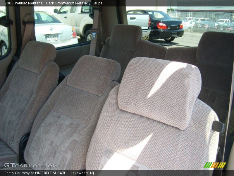 Dark Bronzemist Metallic / Taupe 2003 Pontiac Montana