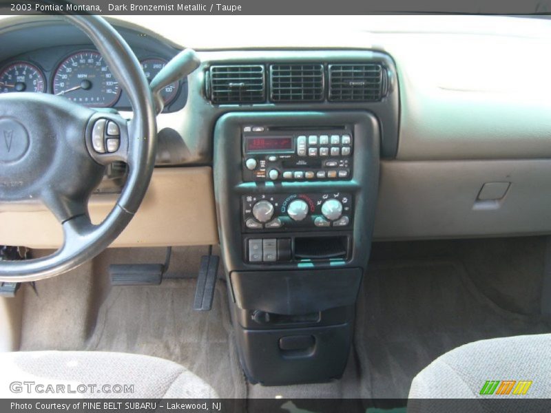 Dark Bronzemist Metallic / Taupe 2003 Pontiac Montana