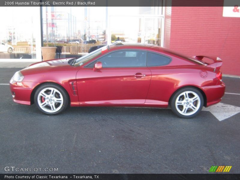  2006 Tiburon SE Electric Red