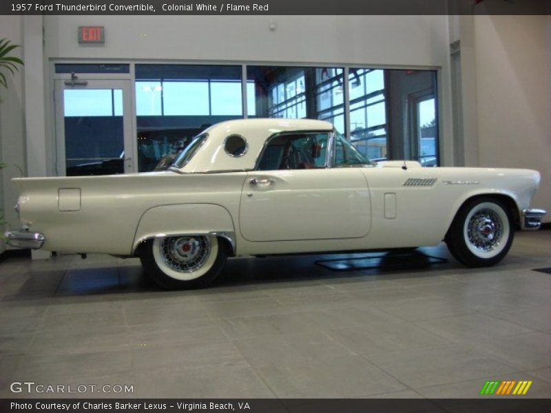  1957 Thunderbird Convertible Colonial White