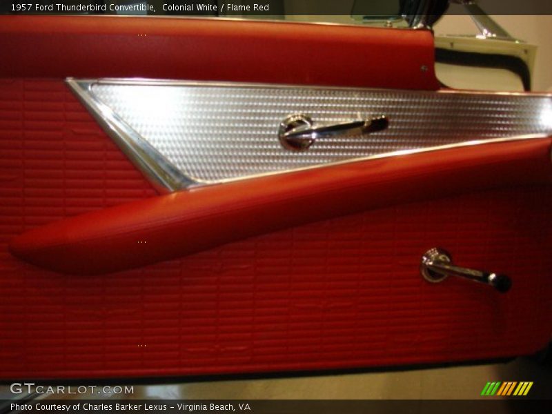 Door Panel of 1957 Thunderbird Convertible