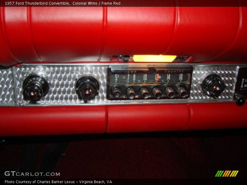 Audio System of 1957 Thunderbird Convertible