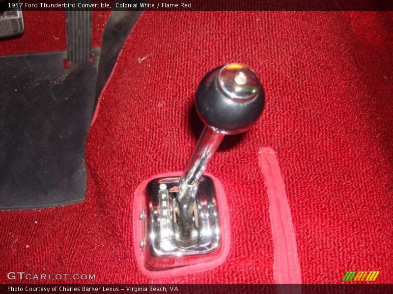  1957 Thunderbird Convertible 3 Speed Ford-O-Matic Automatic Shifter
