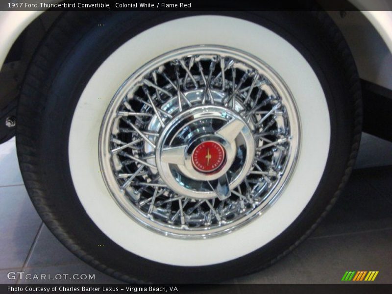  1957 Thunderbird Convertible Wheel