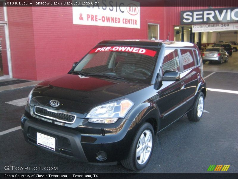 Shadow Black / Black Soul Logo Cloth 2010 Kia Soul +
