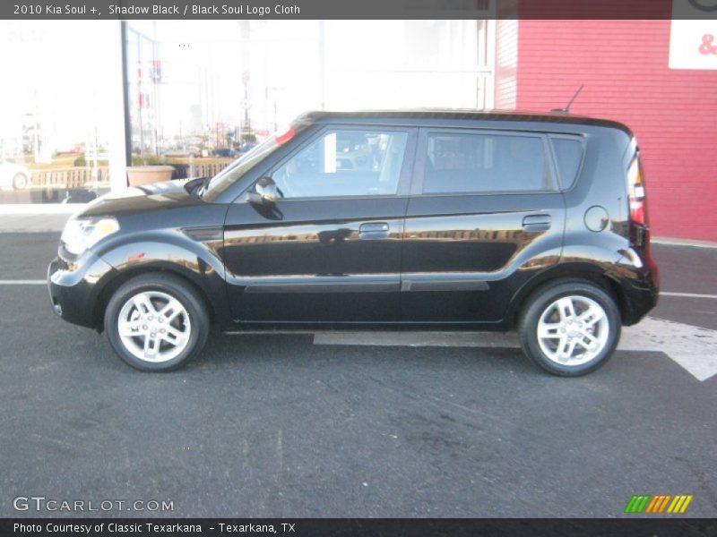 Shadow Black / Black Soul Logo Cloth 2010 Kia Soul +