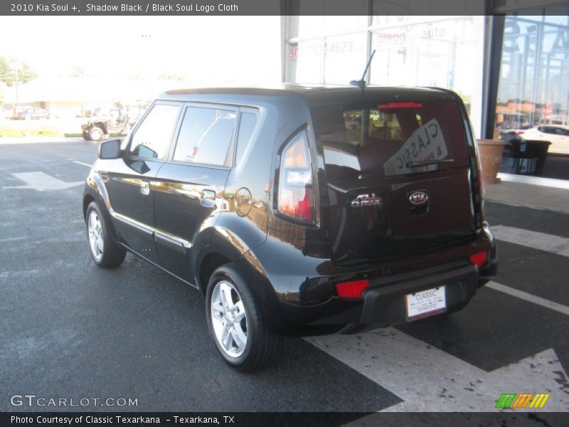 Shadow Black / Black Soul Logo Cloth 2010 Kia Soul +