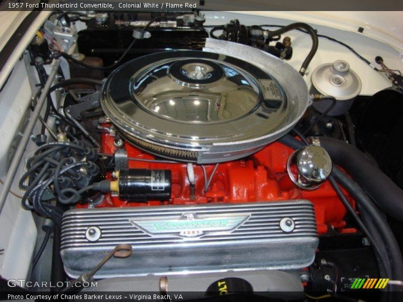  1957 Thunderbird Convertible Engine - 312 cid V8