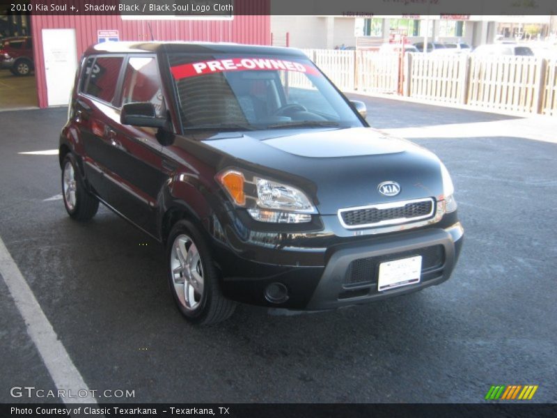 Shadow Black / Black Soul Logo Cloth 2010 Kia Soul +