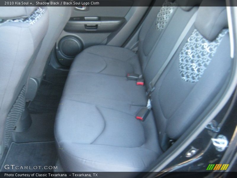 Shadow Black / Black Soul Logo Cloth 2010 Kia Soul +
