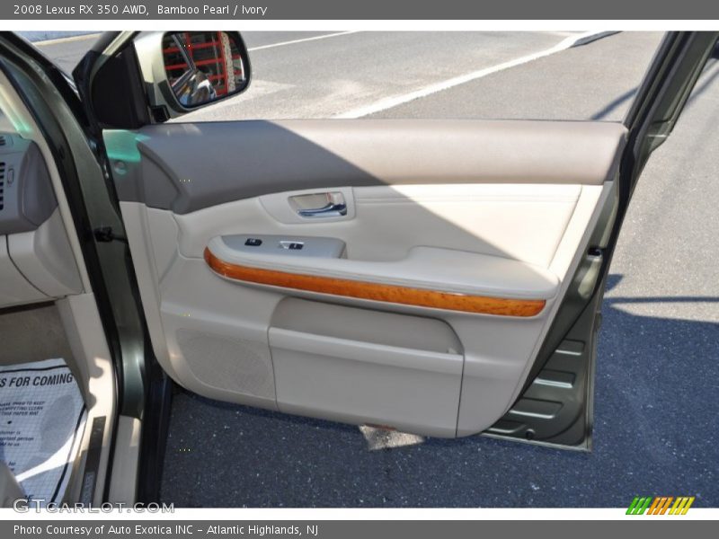 Bamboo Pearl / Ivory 2008 Lexus RX 350 AWD