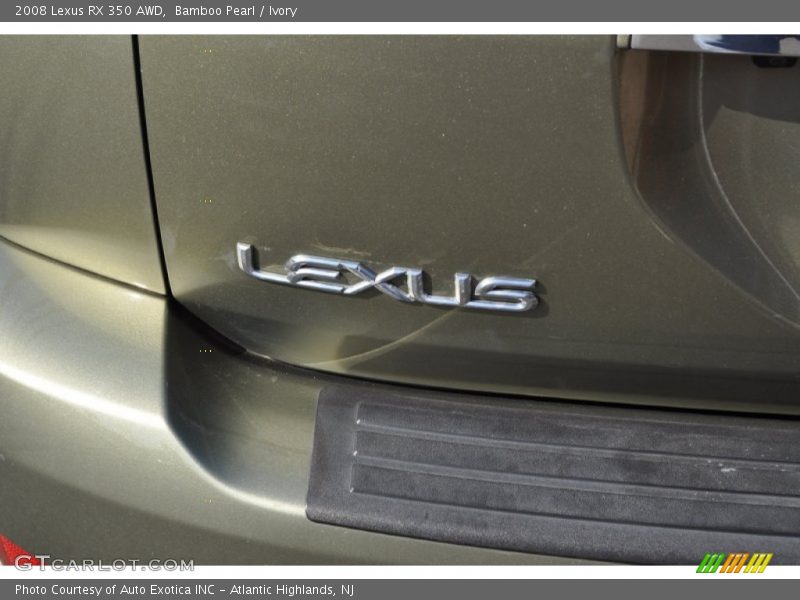 Bamboo Pearl / Ivory 2008 Lexus RX 350 AWD
