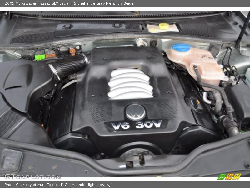  2005 Passat GLX Sedan Engine - 2.8 Liter DOHC 30-Valve V6