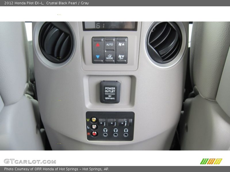Controls of 2012 Pilot EX-L