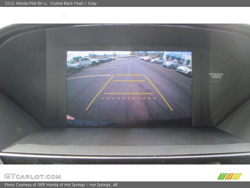 Crystal Black Pearl / Gray 2012 Honda Pilot EX-L