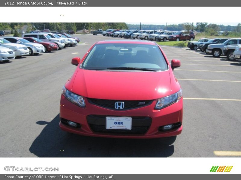 Rallye Red / Black 2012 Honda Civic Si Coupe