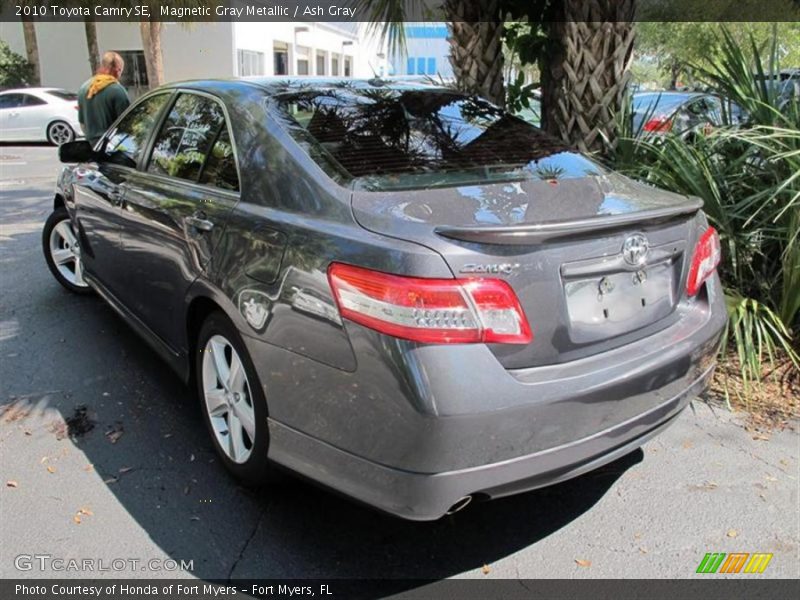 Magnetic Gray Metallic / Ash Gray 2010 Toyota Camry SE
