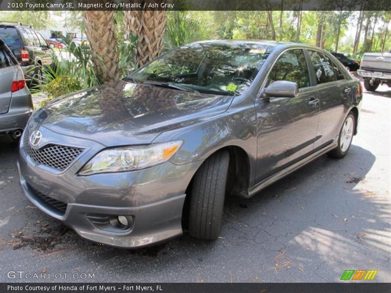 Magnetic Gray Metallic / Ash Gray 2010 Toyota Camry SE