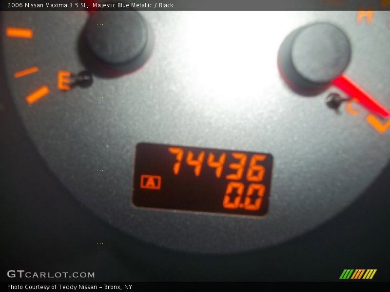 Majestic Blue Metallic / Black 2006 Nissan Maxima 3.5 SL