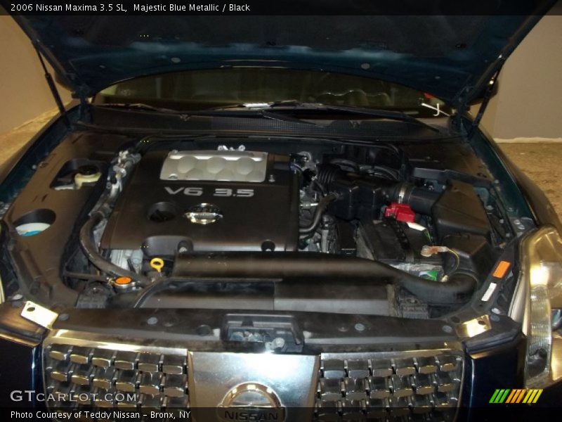 Majestic Blue Metallic / Black 2006 Nissan Maxima 3.5 SL