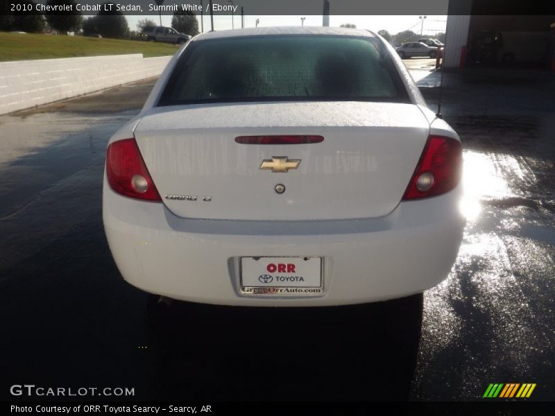Summit White / Ebony 2010 Chevrolet Cobalt LT Sedan