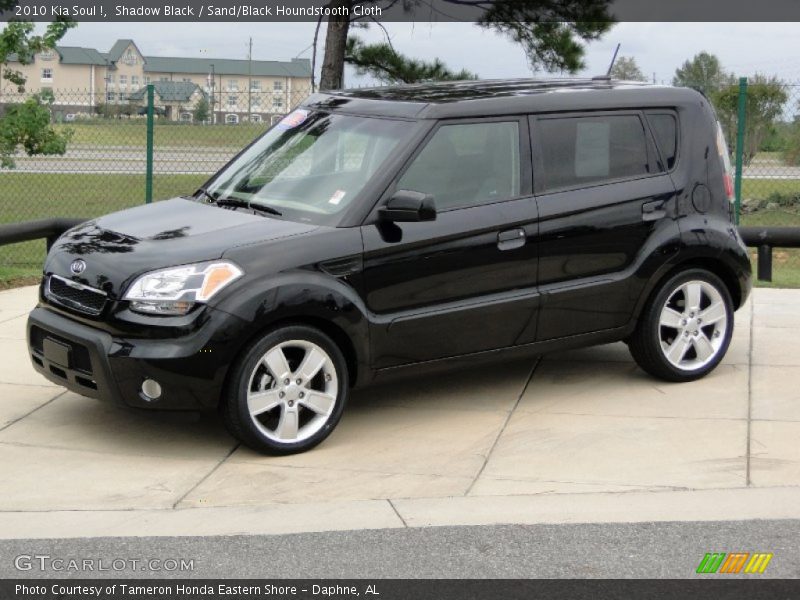 Shadow Black / Sand/Black Houndstooth Cloth 2010 Kia Soul !